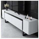 Hanah home TV komoda Yildiz, 180x50x30 cm, bijelo-crna | Eponuda.ba
