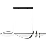 Toolight LED viseća lampa LHJ041-CP 100 cm crna | shoptok.hr