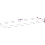 vidaXL Stenska polica 80x20x3,8 cm pravokotna akacija naraven rob | Shoptok.si