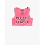 Koton Half Athlete Singlet With Window Detail Printed At The Back | Shoptok.si