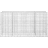  Gabion s 5 mm žicom i mrežom 5x5 cm 400x30x200 cm | shoptok.hr