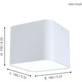 Eglo 99281 - plafonska svetiljka grimasola 1xE27/28W/230V | Eponuda.com