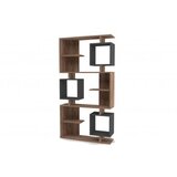 Woody Fashion polica za knjige Icardi Atlantic Pine Anthracite | ePonuda.com