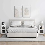  Noćni ormarić 2 pcs Bijelo 29,5 x 33,5 x 50 cm | shoptok.hr