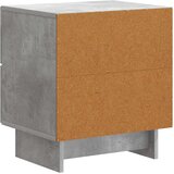  Noćni ormar Betonska siva 43 x 34,5 x 47,5 cm Konstruirano drvo | Eponuda.com