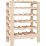  Stalak za vino 61,5x30x82 cm od masivne borovine | shoptok.hr