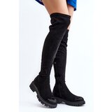 Boto Women's flat heel over-the-knee boots La.Fi | Shoptok.si