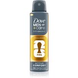 Dove Advanced Care FIFA Active Comfort dezodorant pršilo za moške 150 ml Cene