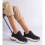 Gemre Black women's sporty sneakers Imperio | Shoptok.si