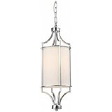 Open Design OR80551 - Luster na lancu LUNGA 1xE27/15W/230V sjajni hrom/bela Cene