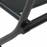 Bistro set za vrt 3 pcs Antracit Čelik | Eponuda.com
