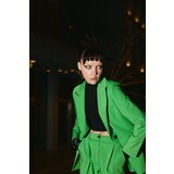VATKALI Basic Blazer Jacket Green Cene