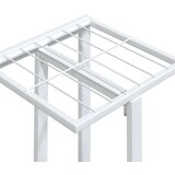  Stalak za cvijeće s 5 katova 44 x 23 x 100 cm bijeli željezni | Eponuda.com