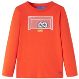  Dječja majica s dugim rukavima jarkonarančasta 116 | shoptok.hr