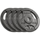 Rebel Active olimpijski set utega od lijevanog željeza 4x5 kg, rupa 51 mm, ploča s ručkama Cijene
