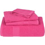  Kopalne brisače 4 kos roza 100x150 cm 360 gsm 100% bombaž, (21822920) Slike