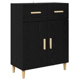  Highboard Crni hrast 69,5 x 32,5 x 180 cm Konstruirano drvo | shoptok.hr