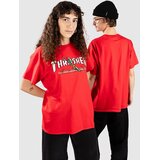 Thrasher Red Curb By Lsd Worldpeace T-shirt red Cene