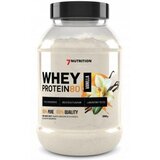 7NUTRITION Whey Protein 80%, Vanila, 2kg Cene