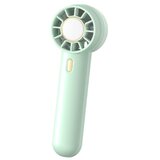 INF Minimalistični ročni ventilator – prenosni, 3-stopenjski, 1200mAh Green, (5000286590) | Shoptok.si