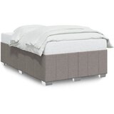 Maison Chic Posteljni okvir - Dvoposteljna postelja - Zakonska postelja brez vzmetnice taupe 120x200 cm blago-J12599, (21760136) Cene