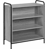  Kreveta Siva Sonoma 97 x 33 x 81 cm Konstruirano drvo - Siva Sonoma s 2 police 73 x 33 x 81 cm | shoptok.hr