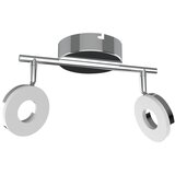 Candellux Lighting led stropna svetilka v sijajno srebrni barvi 27x16 cm thema | Shoptok.si