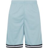 UC Men Men's Stripes Mesh Shorts - Ocean Blue/Black/White Cene