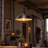 Aigostar Luster na sajli 1xE27/60W/230V, crne boje Slike