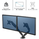Fellowes Platinum Series Double Monitorarm black | shoptok.hr