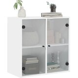  Zidni ormarić sa staklenim vratima bijeli 68 x 37 x 68,5 cm | Shoptok.si