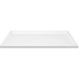 vidaXL Pravokutna ABS tuš-kada bijela 70 x 120 cm | shoptok.hr