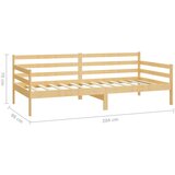  Dnevni krevet od masivne borovine 90 x 200 cm | shoptok.hr