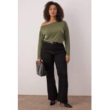 Trendyol Ženska bluza Tbbaw25Af00044, Zelena | Eponuda.com