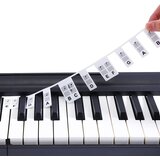 INF Odstranljive nalepke za klavir in tipkovnico 88 tipk White, (21522782) Cene