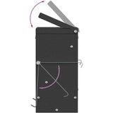  Hranilica za zečeve Crna 20 x 12 5 x 25 cm Hladno valjani čelik | shoptok.hr