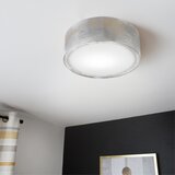 Brilagi plafonska svetiljka pino 1xE27/15W/230V borovina/srebrna prečnik 27,5 cm | Eponuda.com