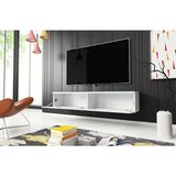 P & B nizka omarica lowa, bela, visoki sijaj, led | Shoptok.si