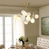  Brilagi - Luster na šipci BALMO 8xG9/9W/230V prečnik 60 cm zlatna/bela | Eponuda.com