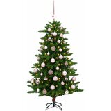  Umjetno božićno drvce s kuglicama 150 cm 150 LED lampica | shoptok.hr
