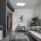  Brilagi - LED prigušiva stropna svetiljka SMART LED/36W/230V 53x53 cm Wi-Fi Tuya + daljinski upravljač | Eponuda.com