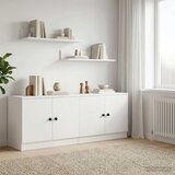 Ormarić za krevet s pohranom 2 pcs Bijela 66 x 35 x 48 cm | Shoptok.si