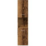  Kupaonski viseći ormarić staro drvo 30x30x130 cm | shoptok.hr