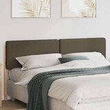  Tapecirani uzglavlje Smeđa i taupe 180 cm Čvrsto borovo drvo | shoptok.hr