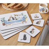 Cooksmart ® Pogrinjki in podstavki v kompletu 8 ks Curious Cats – | Shoptok.si