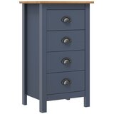  Komoda Hill siva 46 x 35 x 80 cm od masivne borovine | shoptok.hr
