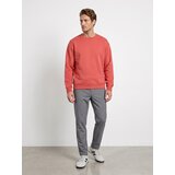 Sinsay Crewneck comfort fit majica dugih rukava s udjelom pamuka Slike