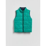 Reserved Dvostrani prsluk - zelena | shoptok.hr