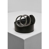 Urban Classics Accessoires Belt with ring buckle black/silver