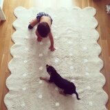 Lorena Canals Bež periv/ručno rađen pamučan dječji tepih 120x160 cm Biscuit Beige – | shoptok.hr